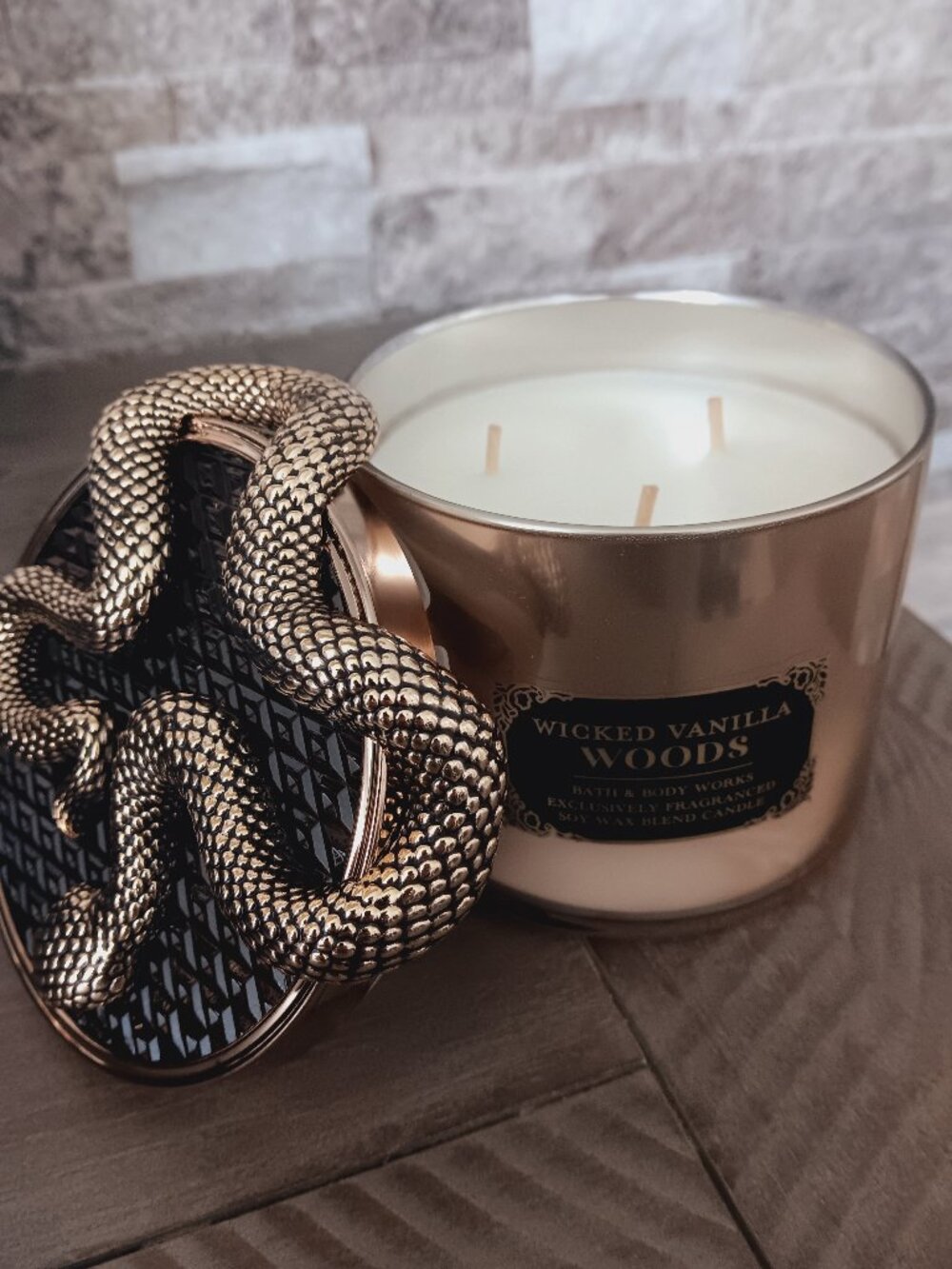 Wicked Vanilla Woods 3-wick Candle